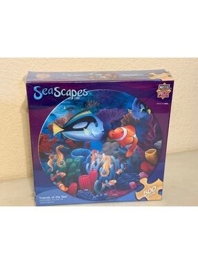 Master Pieces SeaScapes 500 Piece Jigsaw Puzzle Friends of the Sea